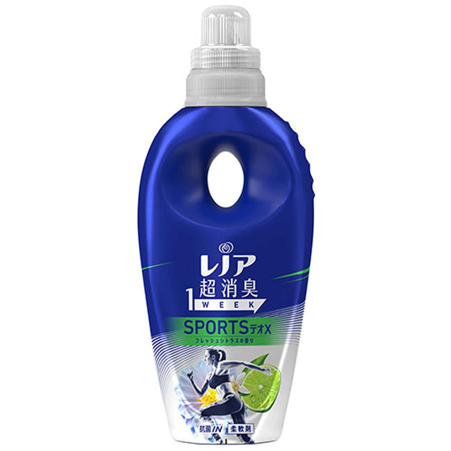 LENOR SUPER DEODORANT SPORTS CITRUS BLUE / SOFTENER 530ml