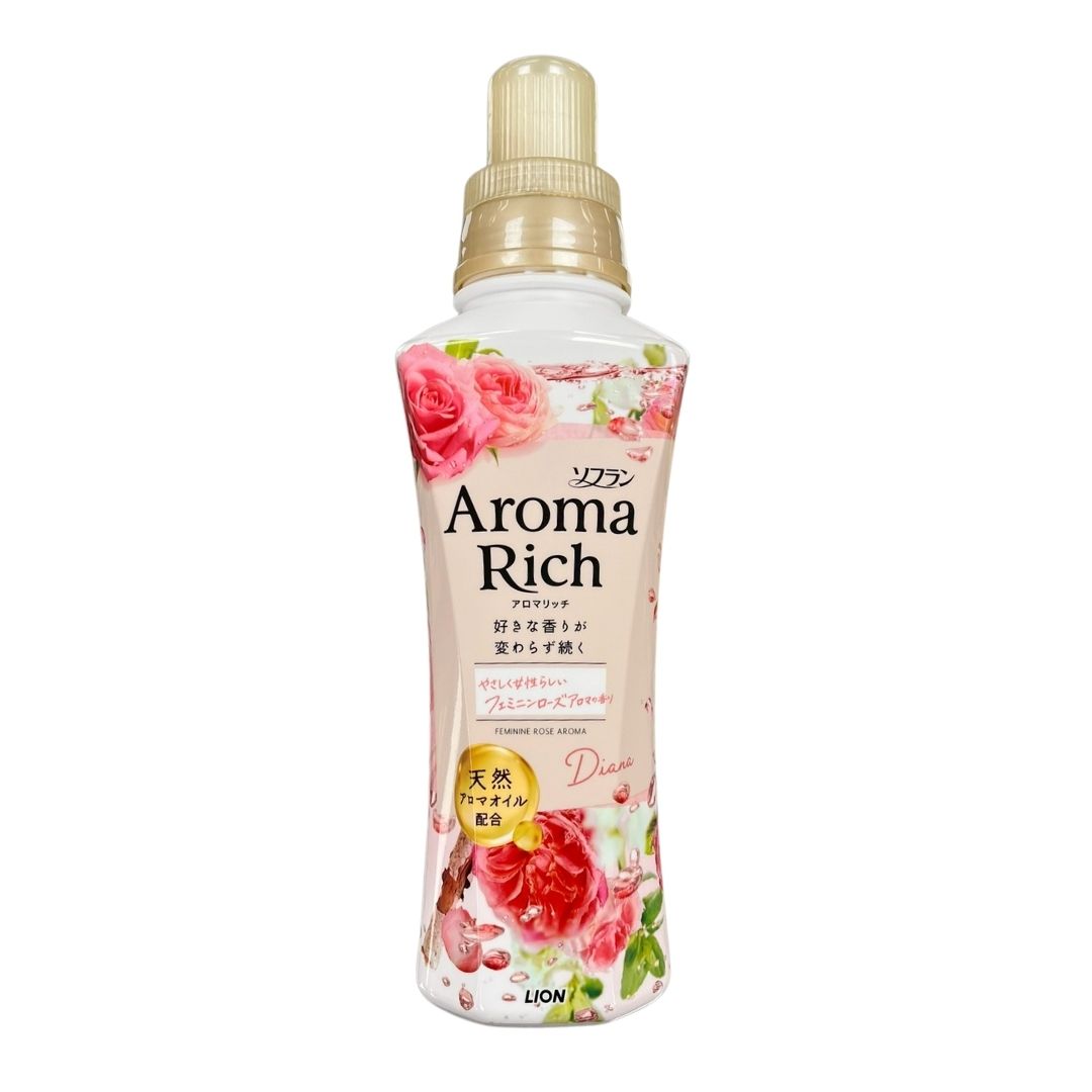 Soflan Aroma Rich Diana Fabric Softener Bottle 480Ml