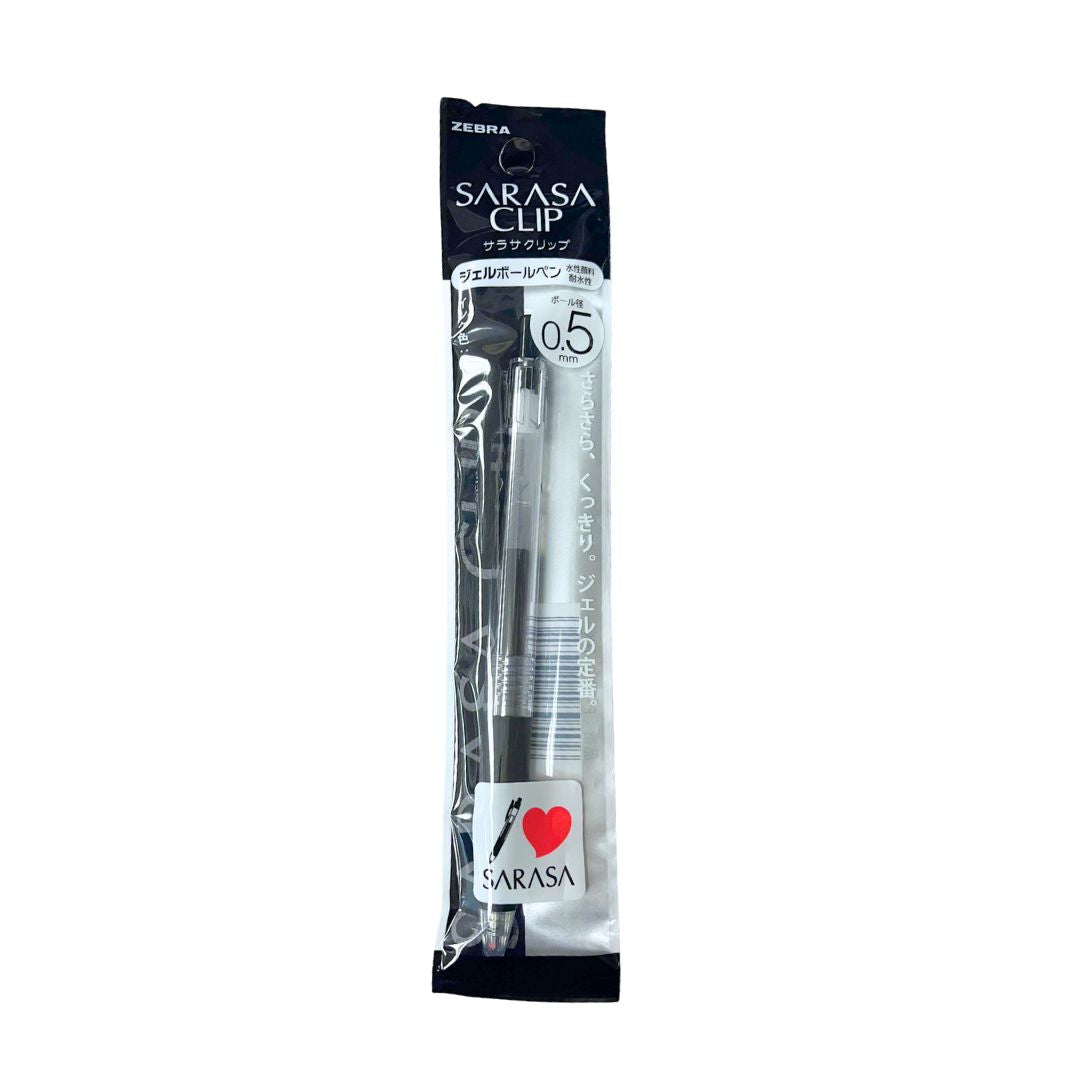 GEL PEN THIN 0.5 BLACK 1P