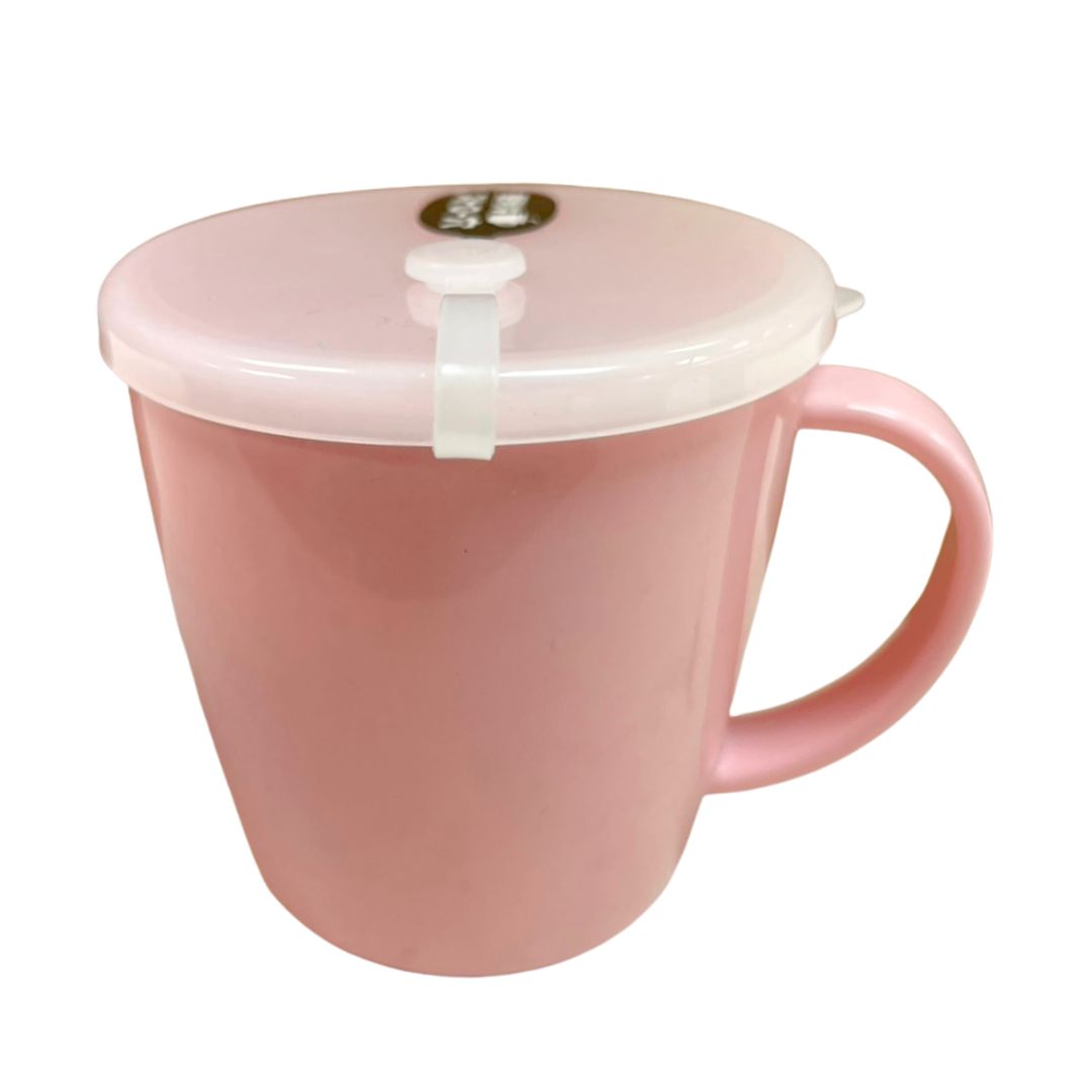 Mug (G & B Mug Cup With Lid Pate Pink) 1P