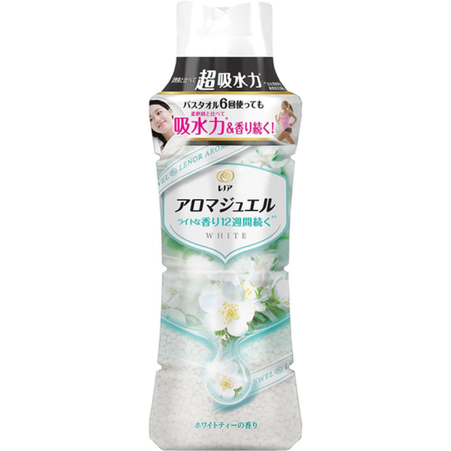 LENOR HAPPINESS AROMA JEWEL WHITE TEA / LAUNDRY FRAGRANCE 470ml