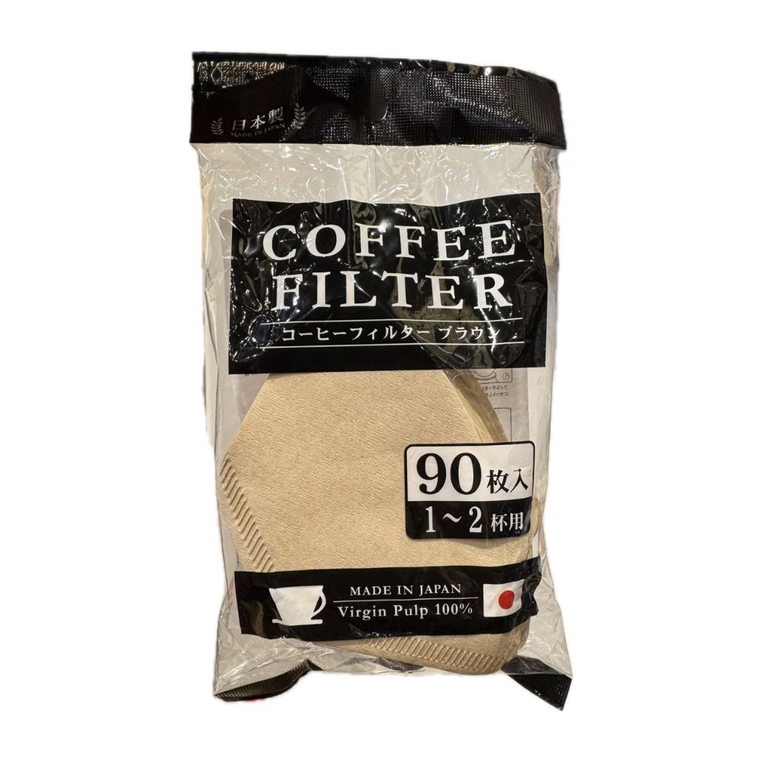 COFFEE FILTER BROWN FOR 1-2 CUPS 1p