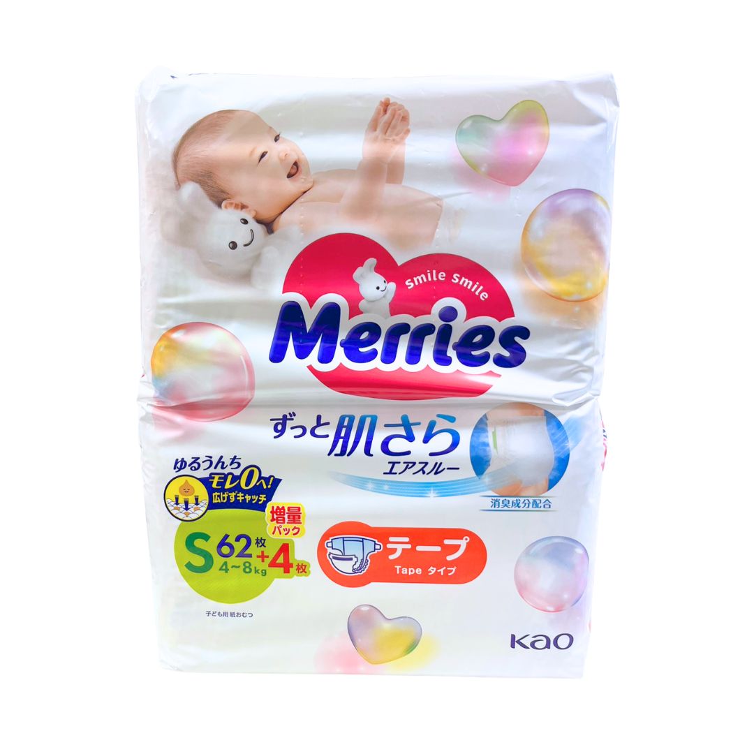 Merries Air-through S 66P / Nappies 66P