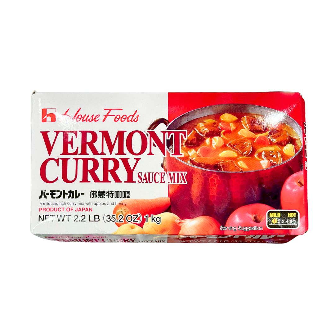 Vermont Curry Mild / Curry Roux 1Kg