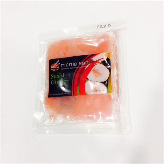 mama san PICKLED GINGER LIGHT PINK (AMAZU SHOGA) 50g