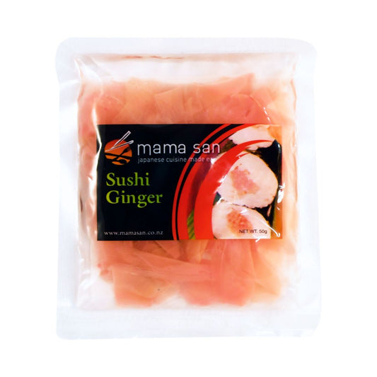 mama san PICKLED GINGER LIGHT PINK (AMAZU SHOGA) 50g