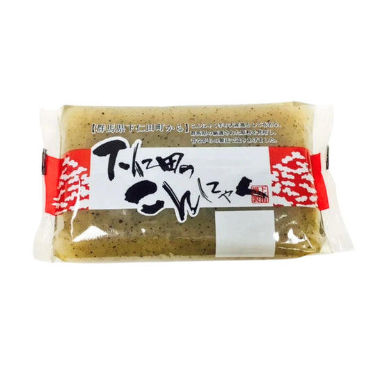 KONJAC YAM PASTE CAKE BLACK (KONNYAKU) 250g