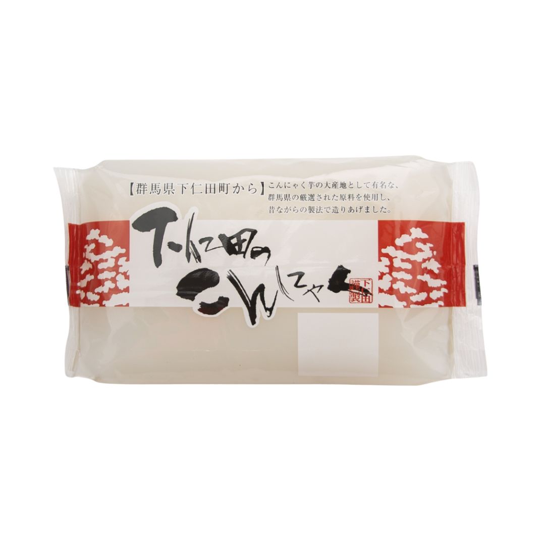 KONJAC YAM PASTE CAKE WHITE (KONNYAKU) 250g