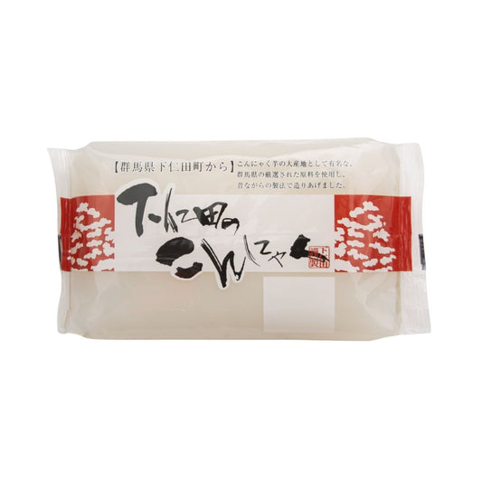 KONJAC YAM PASTE CAKE WHITE (KONNYAKU) 250g