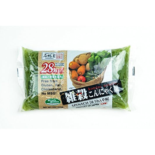 Yam Paste Noodle Spinach 200G