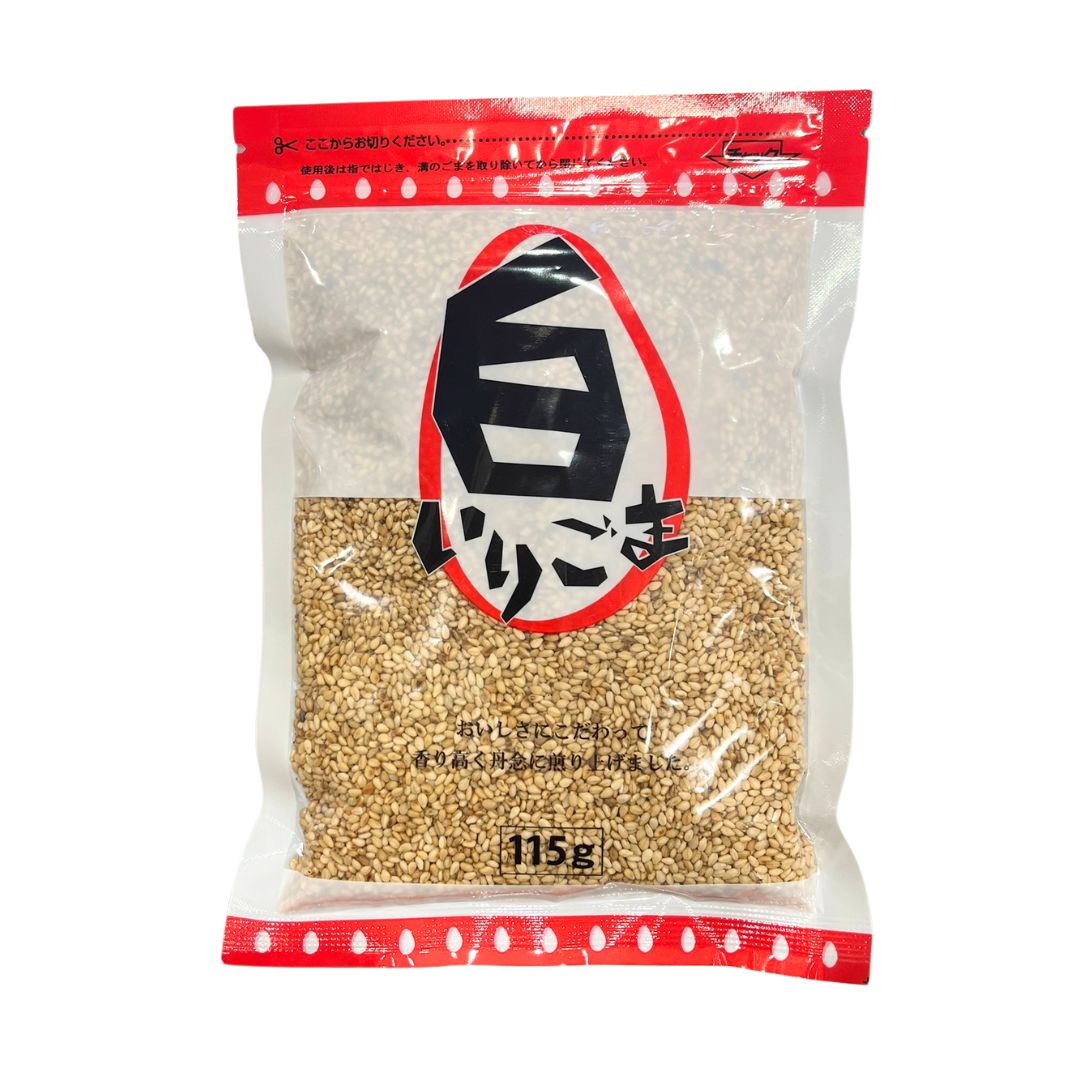Roasted White Sesame Seeds / Whole Roasted Sesame Seeds 115G