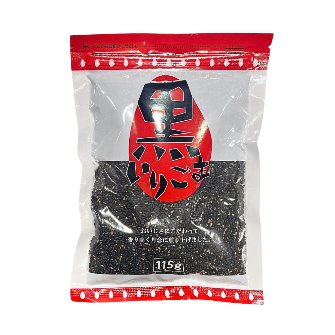 Roasted Black Sesame Seeds / Whole Roasted Sesame Seeds 115G