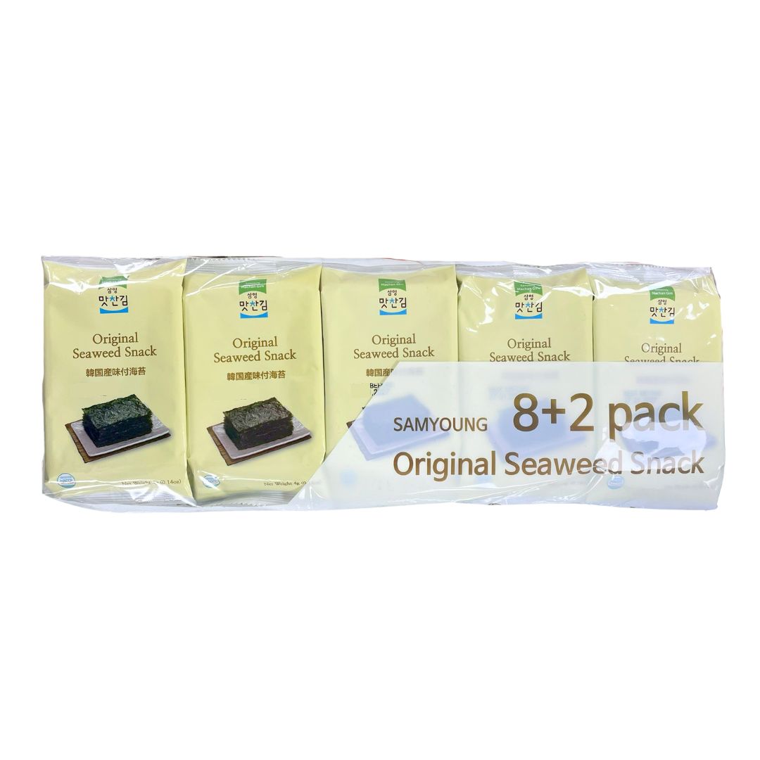 Sy Original Seaweed Snack 4Gx10p