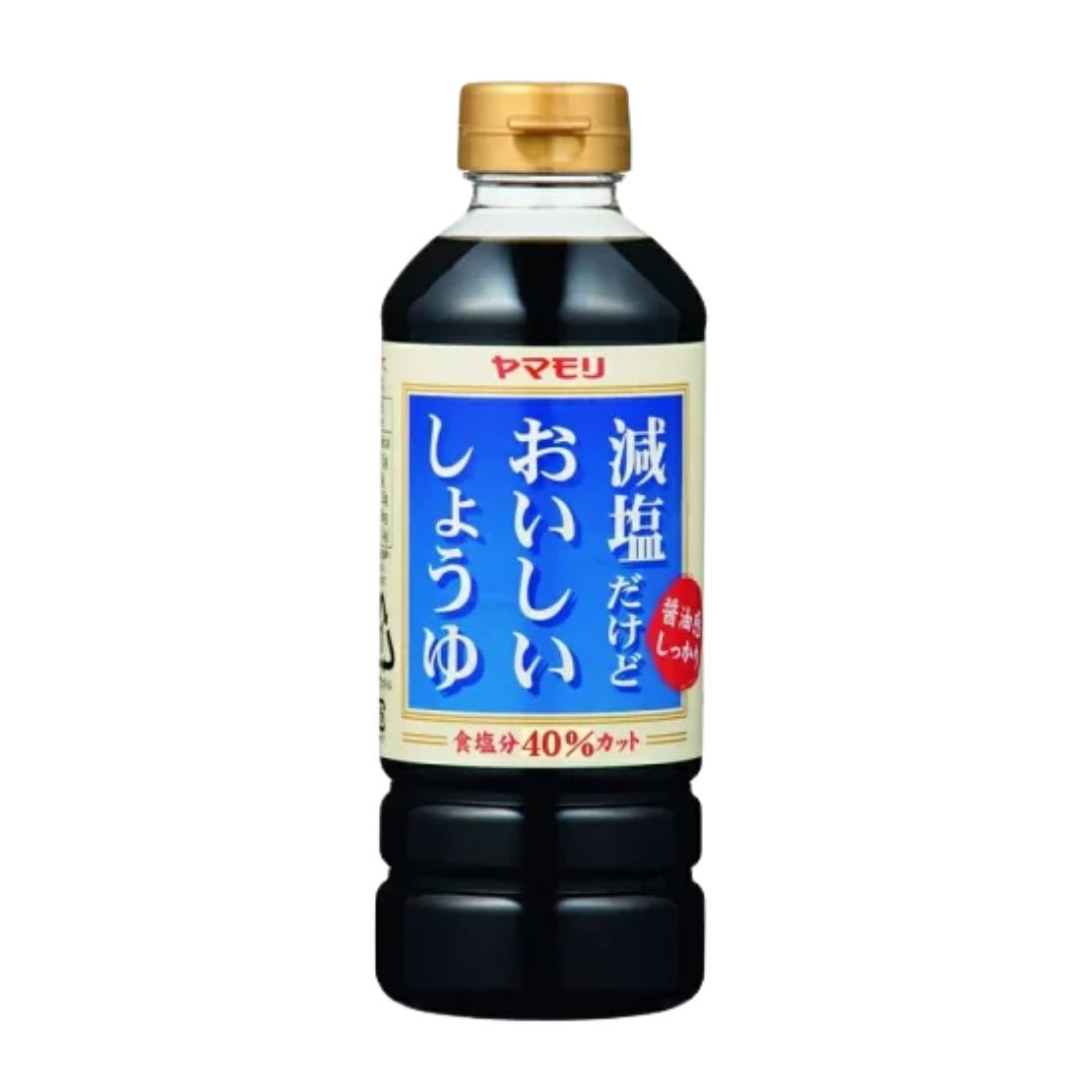 SOY SAUCE (LESS SALT OISHII SHOYU) 500ml