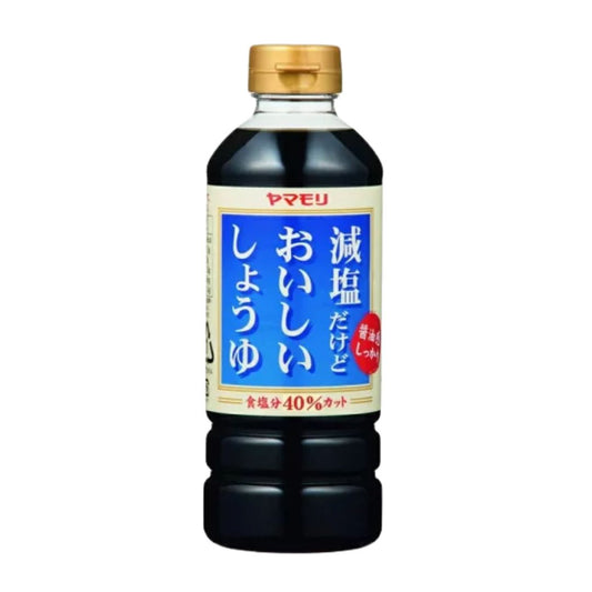 SOY SAUCE (LESS SALT OISHII SHOYU) 500ml