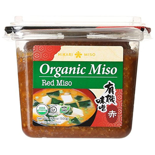 ORGANIC RED MISO / SOY BEAN PASTE 500g