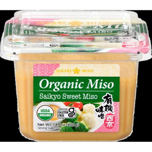ORGANIC SAIKYO SWEET MISO  / SOY BEAN PASTE 400g