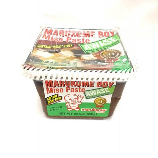 Soy Bean Paste With Fish Stock (Marukome-Kun Dashiiri Awase) New 650G