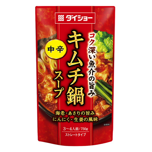 KIMCHI FLAVOURED NABE SOUP / HOT POT SOUP BASE 750g