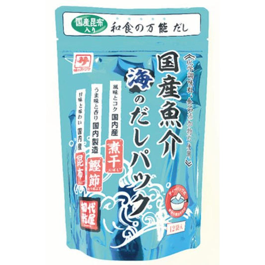 FISH STOCK (KOKUSAN GYOKAI DASHI PACK) 7gx12