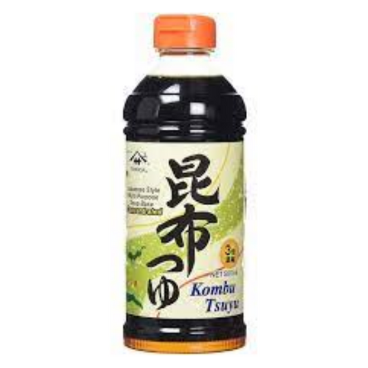 KELP FLAVORED SOUP BASE 3XCONCENTRATION (KOMBU TSUYU) ENGLISH 500ml