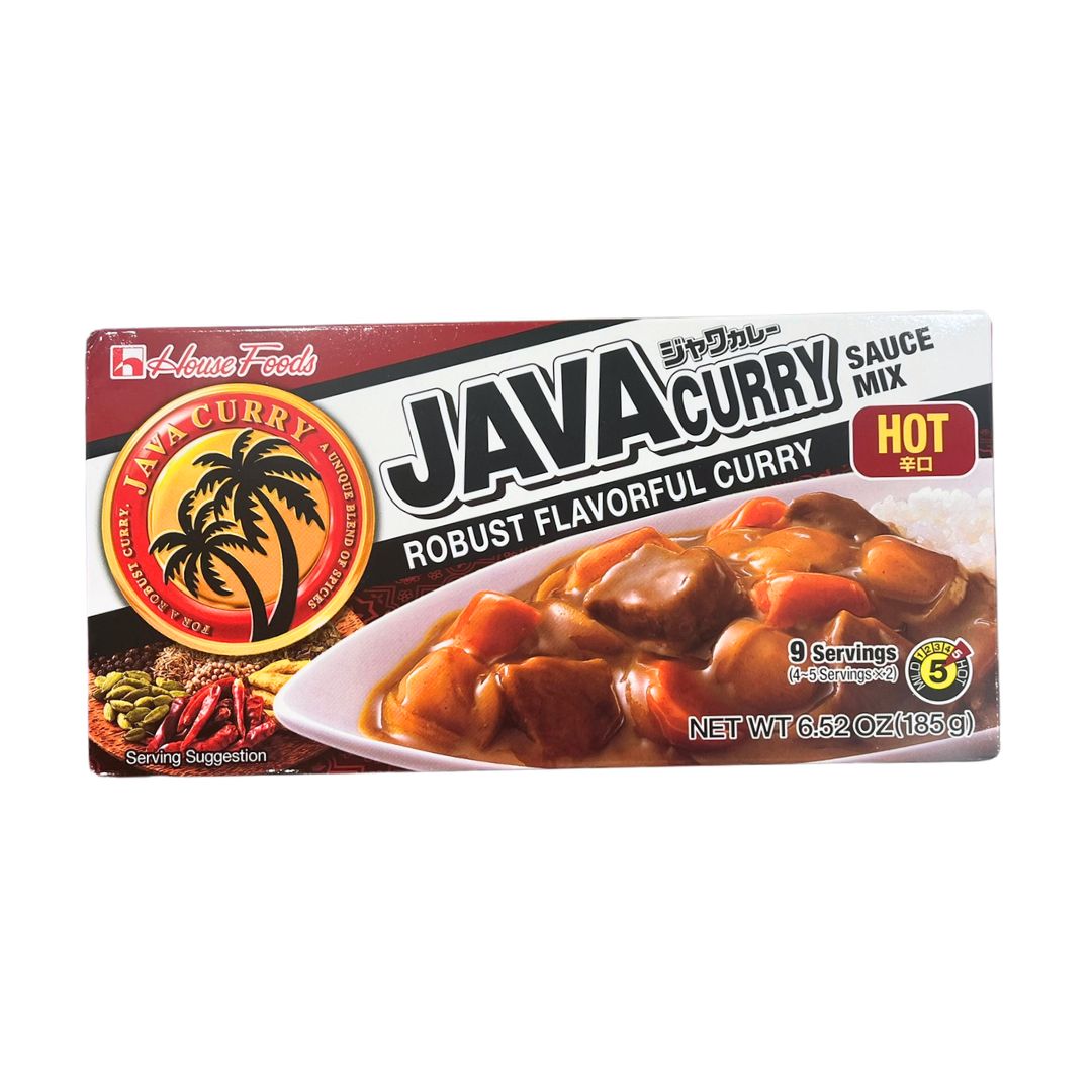 Curry Roux Hot (Java Curry) 185G