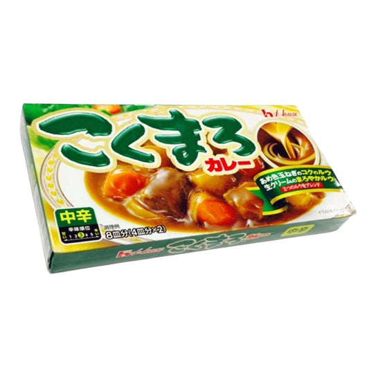 CURRY ROUX MEDIUM HOT (KOKUMARO CURRY) 140g