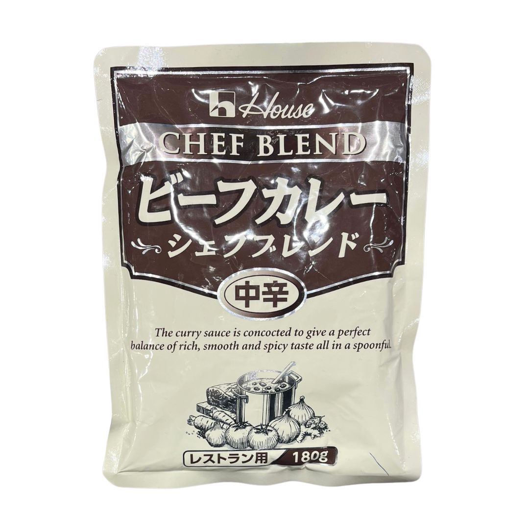 Beef Curry Chef Blend Medium Hot / Curry Roux 180G