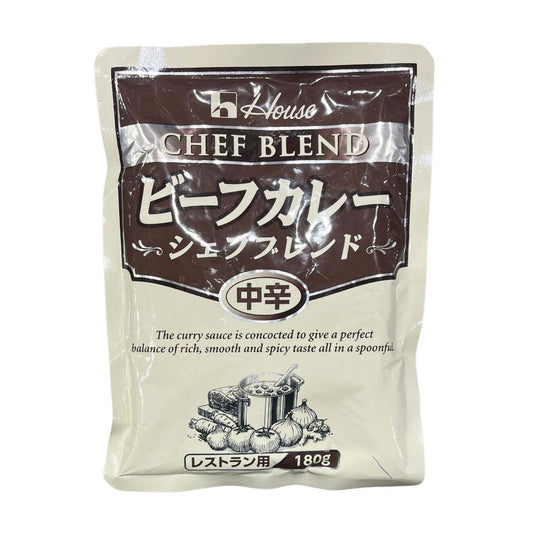 Beef Curry Chef Blend Medium Hot / Curry Roux 180G
