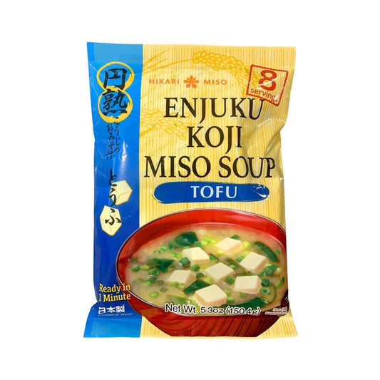 All Natural Enjuku Miso Soup 8P Tofu 150.4G