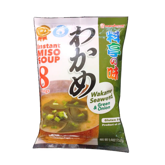 INSTANT MISO SOUP 8P (WAKAME SEAWEED) 19gx8