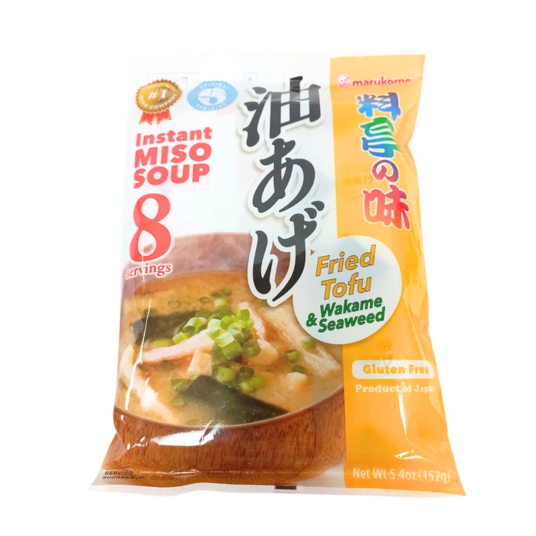 Instant Miso Soup 8P (Fried Bean Curd) 19Gx8