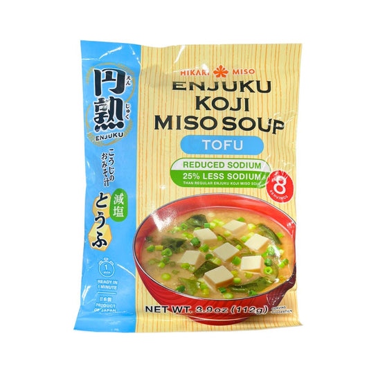 Enjuku Miso Soup Reduced Salt 8P Tofu / Instant Miso Soup 112 G