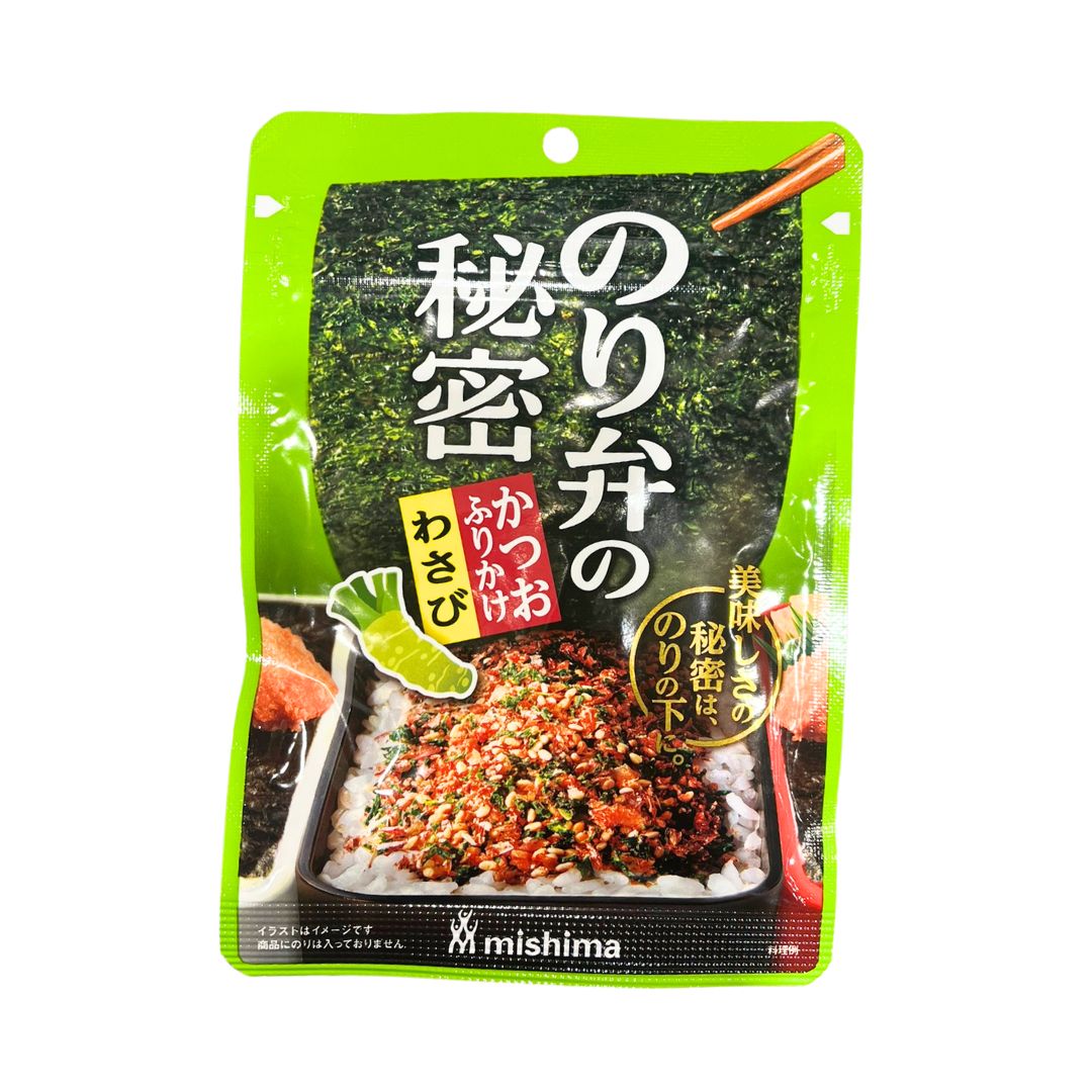 Noriben No Himitsu Bonito Furikake Wasabi Flavour / Rice Seasoning 20G