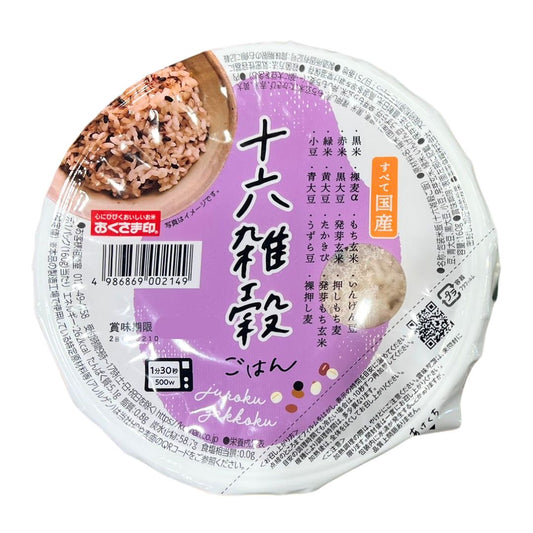 JUROKU ZAKKOKU GOHAN   / COOKED RICE 160g