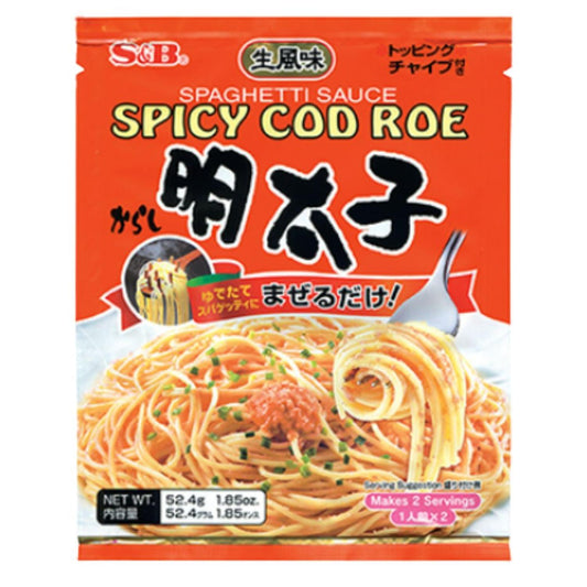 SPAGHETTI SAUCE SPICY COD ROE MENTAIKO / PASTA SAUCE 52.4g