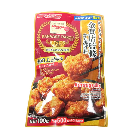 SEASONED WHEAT FLOUR (KARAAGEKO SOY SAUCE GARLIC FLAVOUR) 100g
