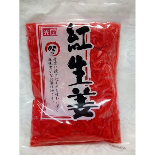 CHOPPED PICKLED GINGER (BENI SHOGA) 120g