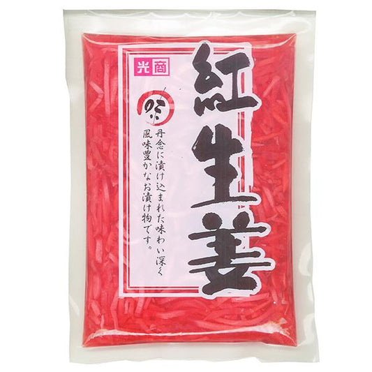 CHOPPED PICKLED GINGER (BENI SHOGA) 120g