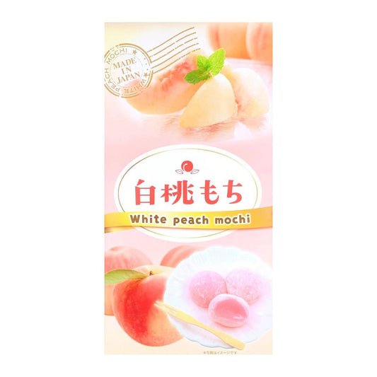 White Peach Mochi / Rice Cake 18Pcs