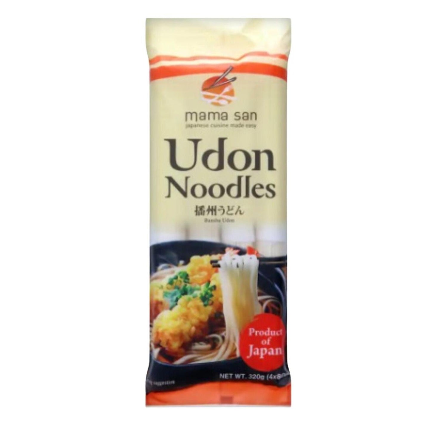 mama san Dried Udon Noodles 320g