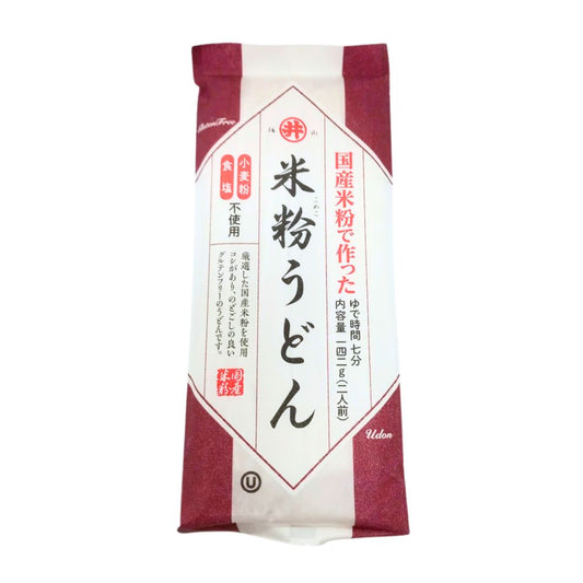 DRIED NOODLE (RICE FLOUR UDON) 142g