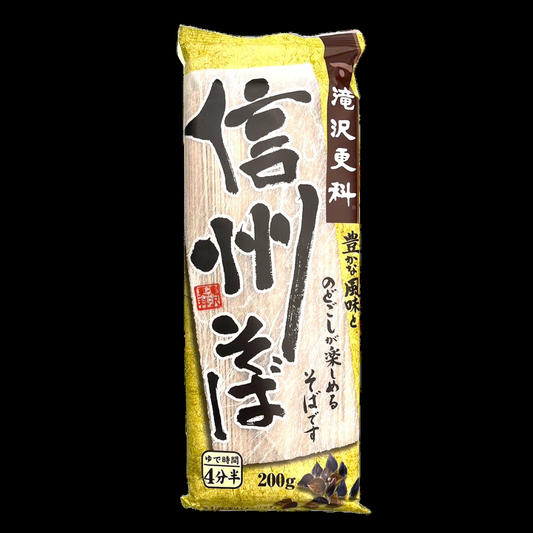 DRIED SOBA NOODLE (SHINSHU SOBA) 200g