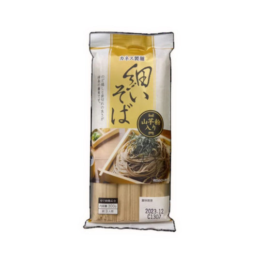 HOSOI SOBA WITH YAM POWDER / DRIED NOODLE 300g
