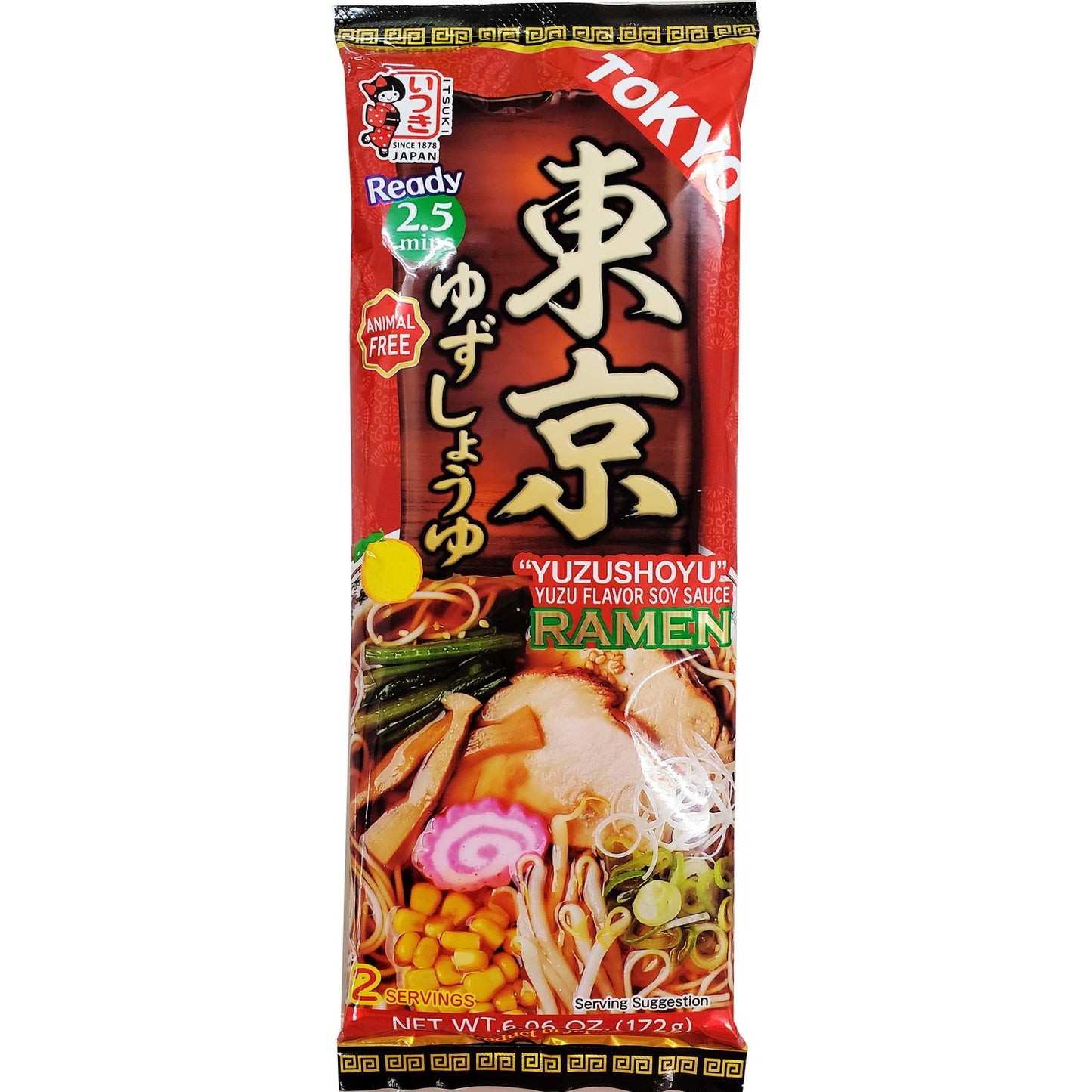 TOKYO YUZU SOY SAUCE RAMEN / INSTANT NOODLES 172g