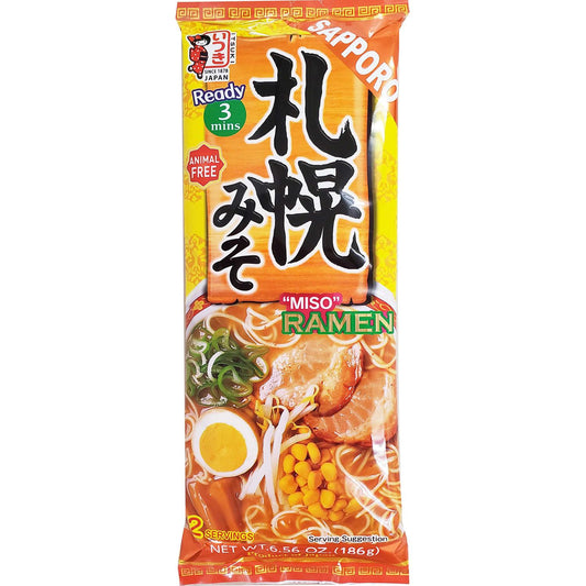 SAPPORO MISO RAMEN / INSTANT NOODLES 186g