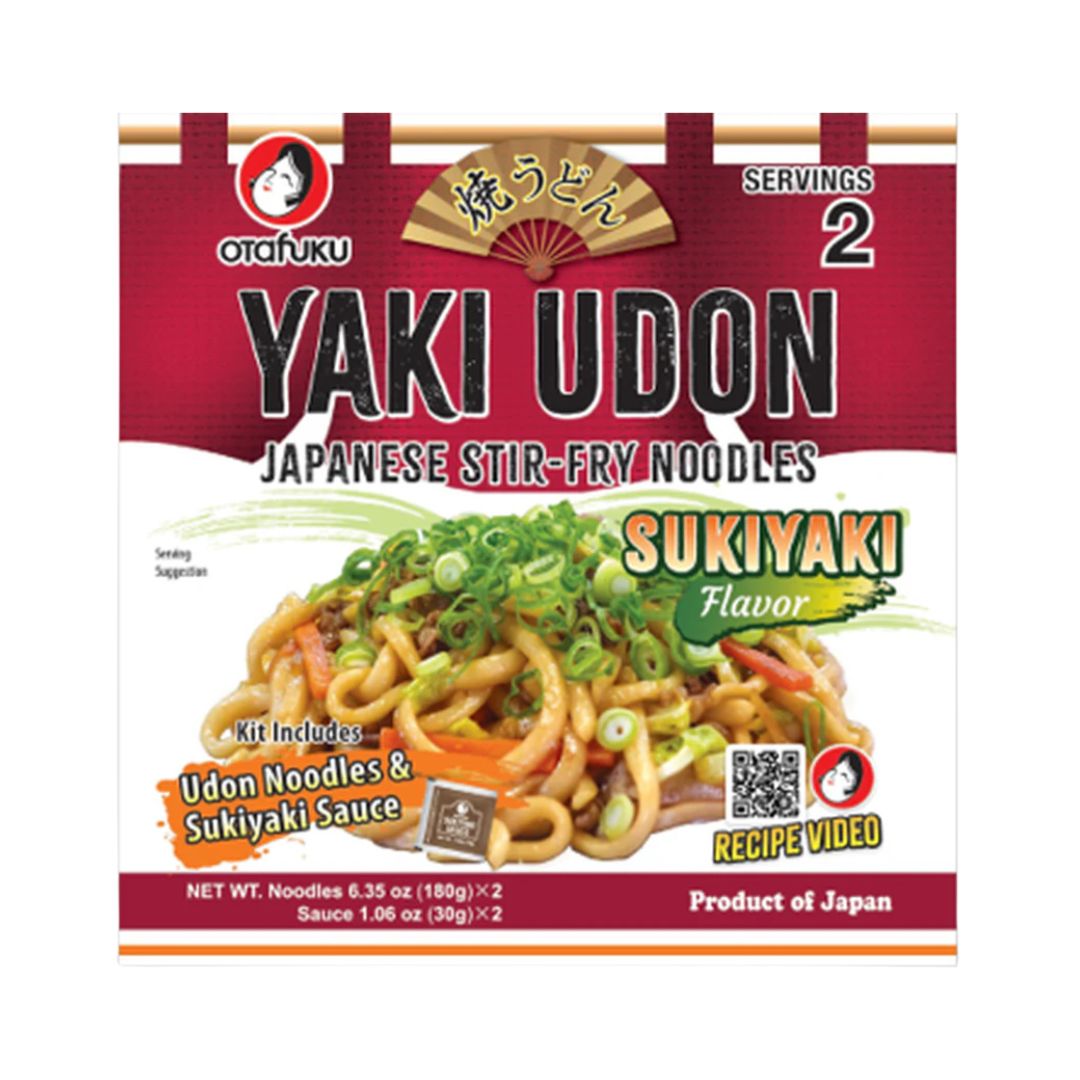 YAKI UDON NOODLES WITH SAUCE / BOILED UDON 420g
