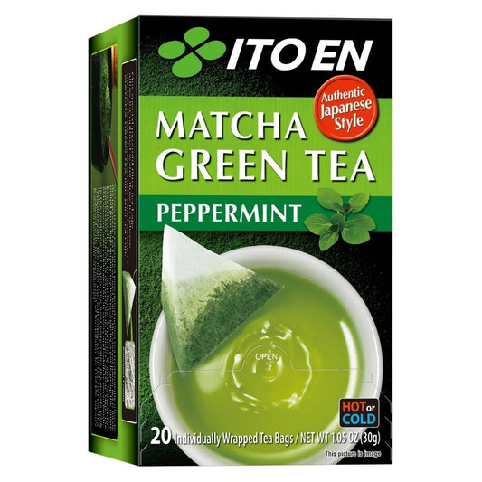 MATCHA GREEN TEA PEPPERMINT 1.5g x 20