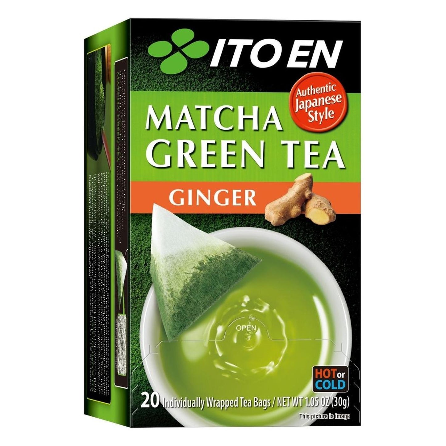 MATCHA GREEN TEA GINGER 1.5g x 20