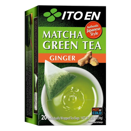 MATCHA GREEN TEA GINGER 1.5g x 20